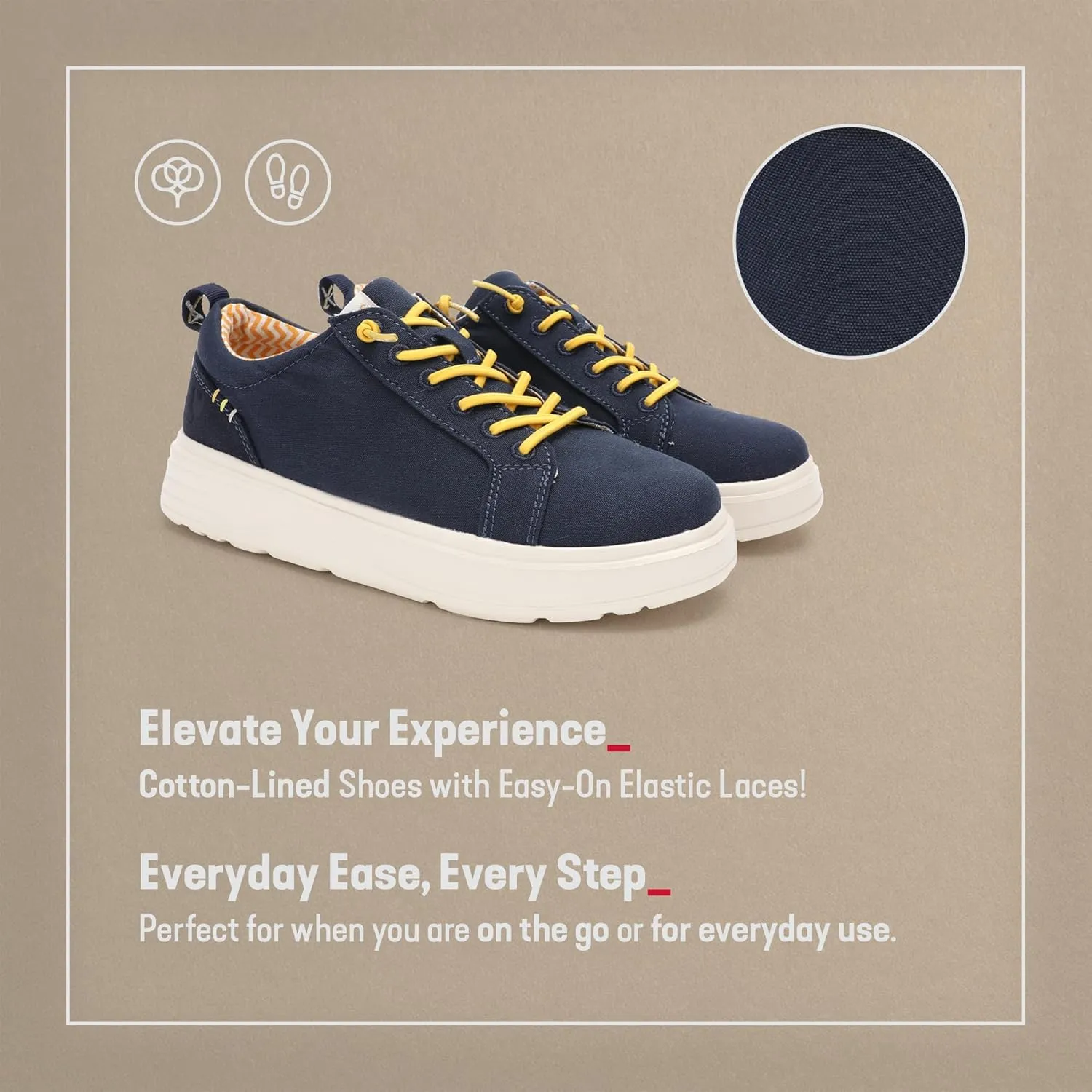 PITAS Sitges Loafers for Women | Shoes for Women | Comfortable & Ultra Light Casual Slip-On Shoes for Women | Navy