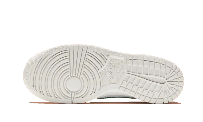 Dunk Low White Bone Peach Aqua Enhanced Durability Bold Detail