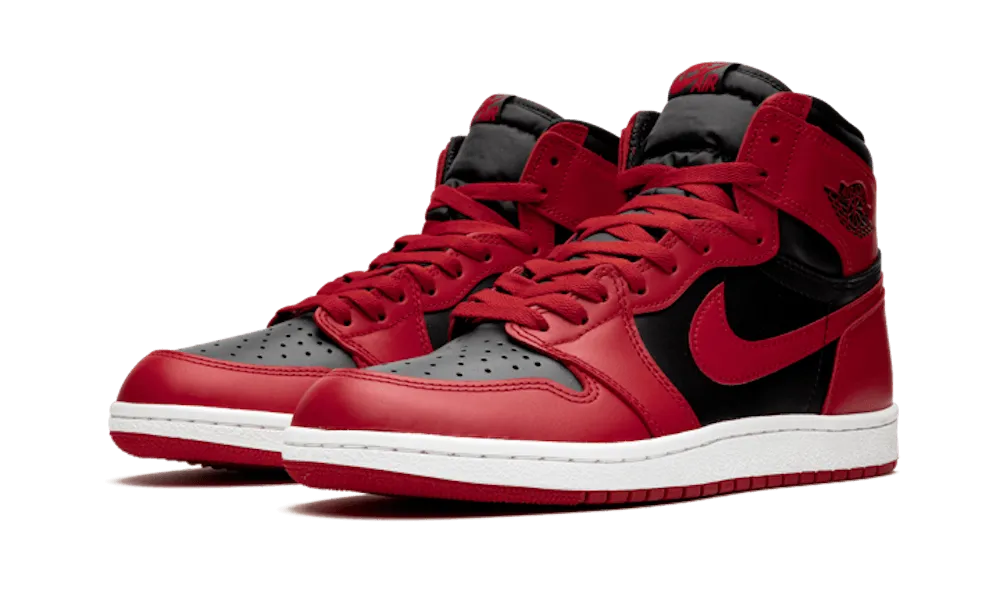 PU midsole running shoes health - conscious Air Jordan 1 High 85 Varsity Red