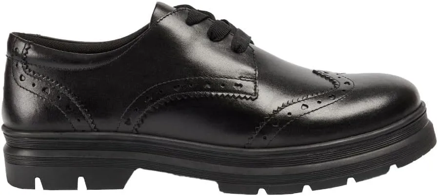 POD Kids Fiona Leather School Shoes