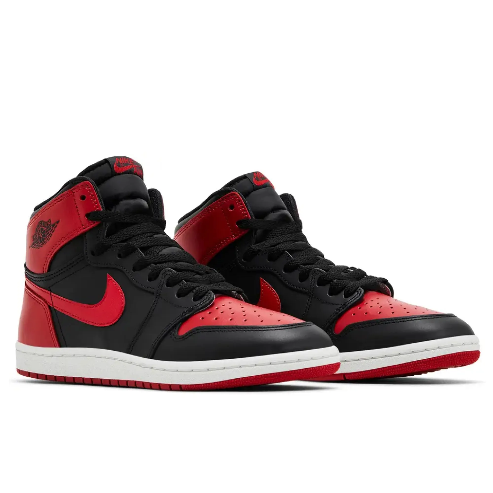 support technology EVA midsole running shoes Air Jordan 1 Retro High '85 OG Bred (2025)