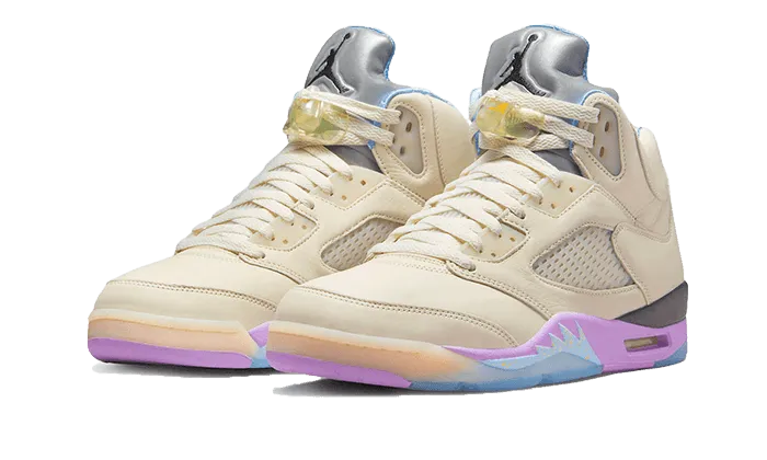 Air Jordan 5 DJ Khaled Sail Star Look