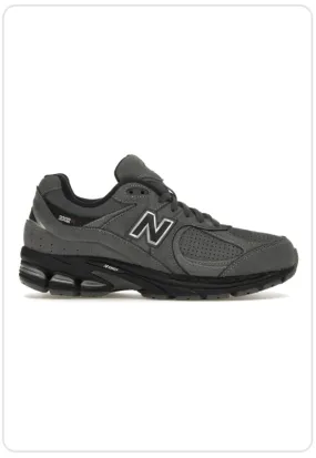 New Balance 2002R Castlerock Black Clean Wear Crisp Finish
