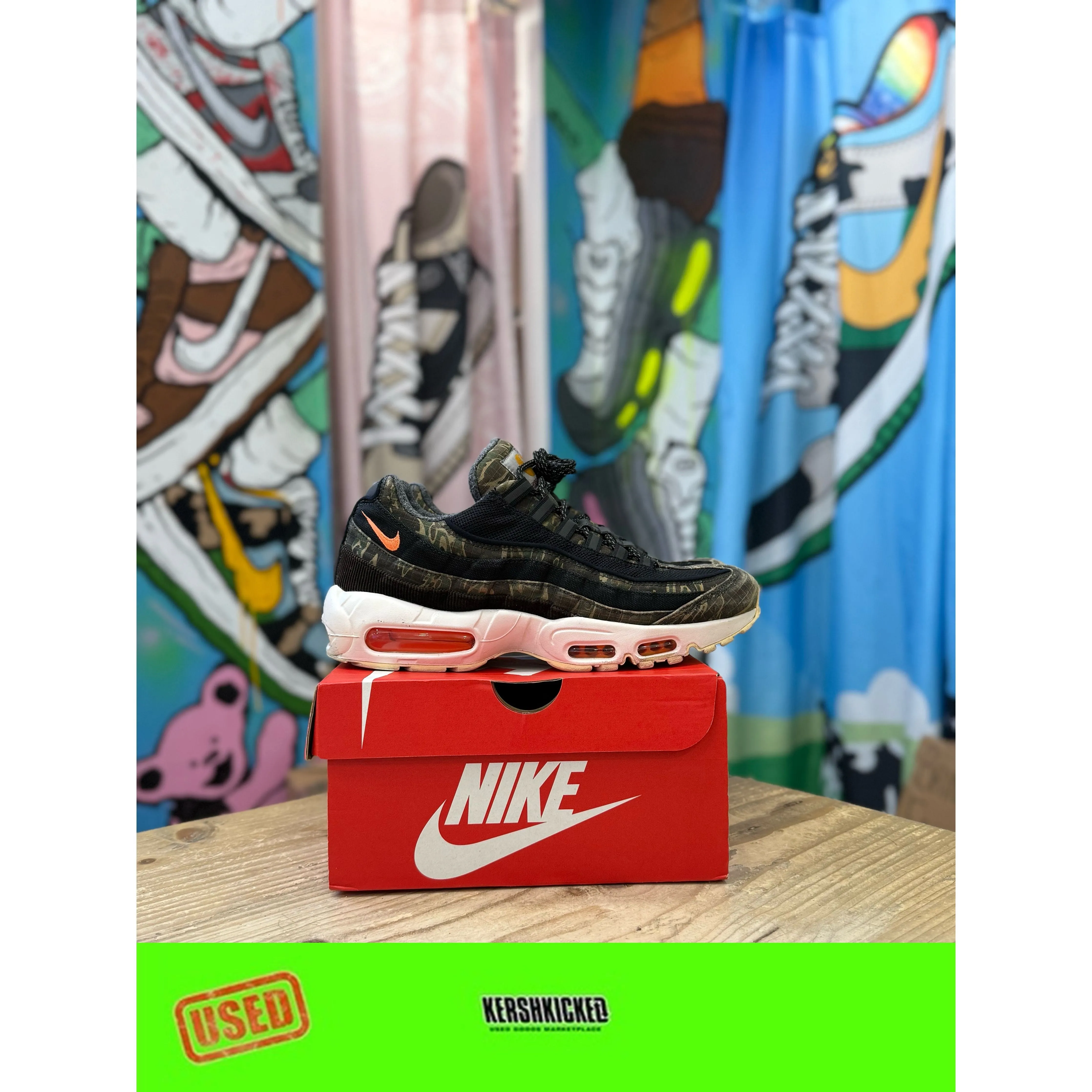 Nike Air Max 95 Carhartt UK8 Responsive Step Return