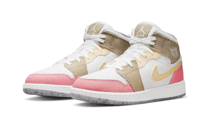 Air Jordan 1 Mid Pastel Grind Trendsetting Shoes