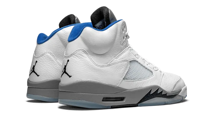 Air Jordan 5 Retro White Stealth Light Fit