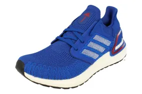 Adidas Ultraboost 20 Mens Sneakers EG0758 running in cross - country races shoes upcycled - material - feature shoes
