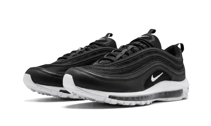 Air Max 97 Black White Swoosh Supportive Heel Counter Effortless Comfort