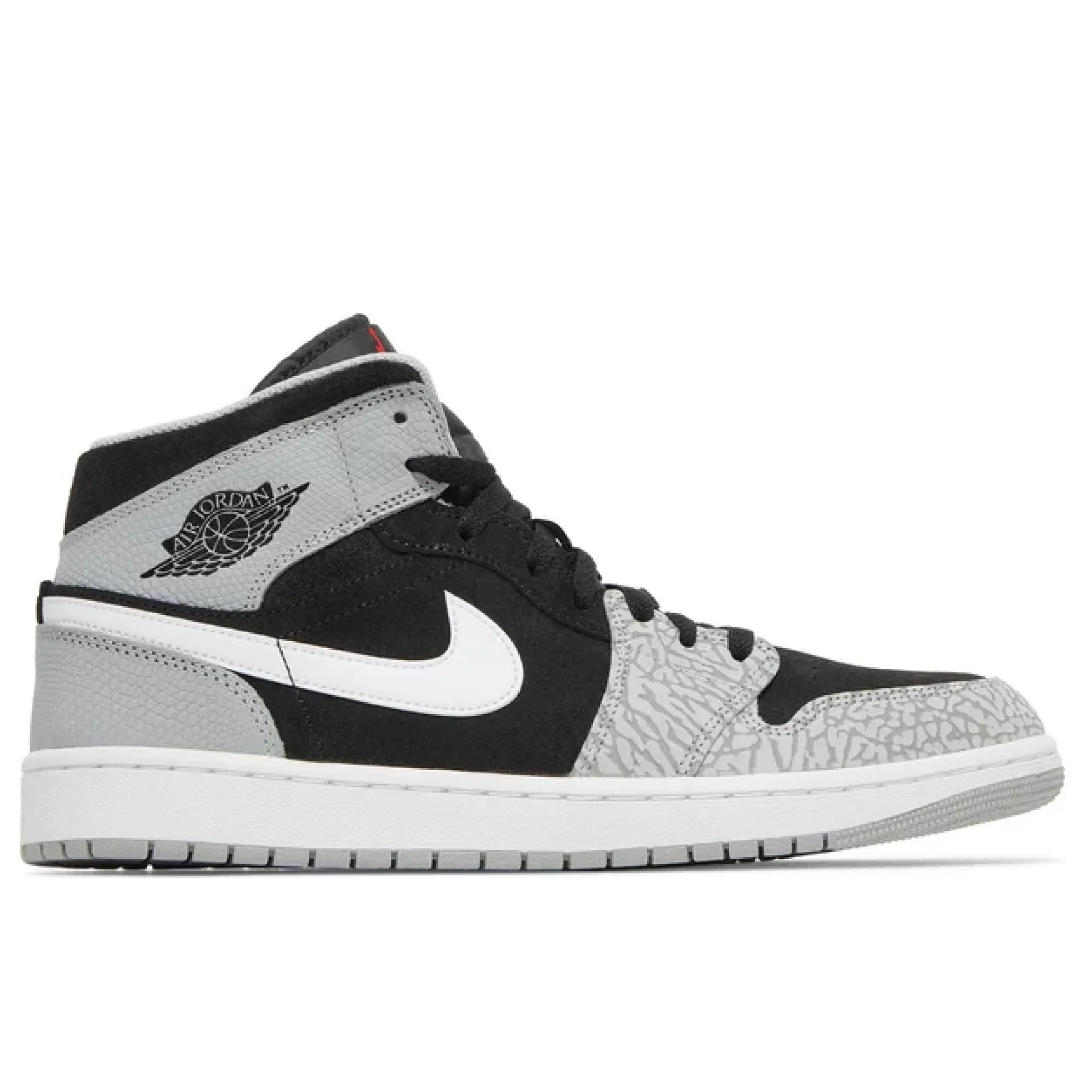 discounted shoes affordability - brand shoes Air Jordan 1 Mid SE Elephant Print