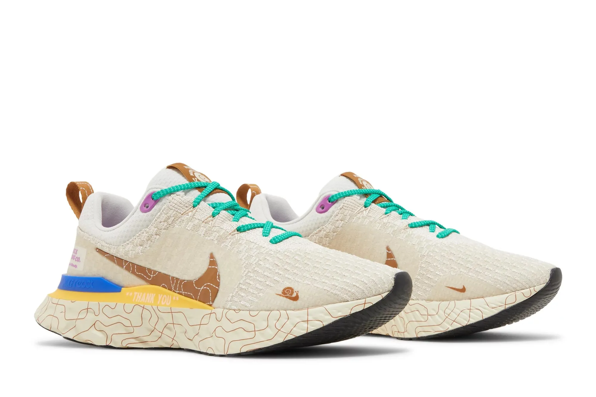 Smooth Fit Contoured Nike React Infinity Run Flyknit 3 Premium 'Moving Company'