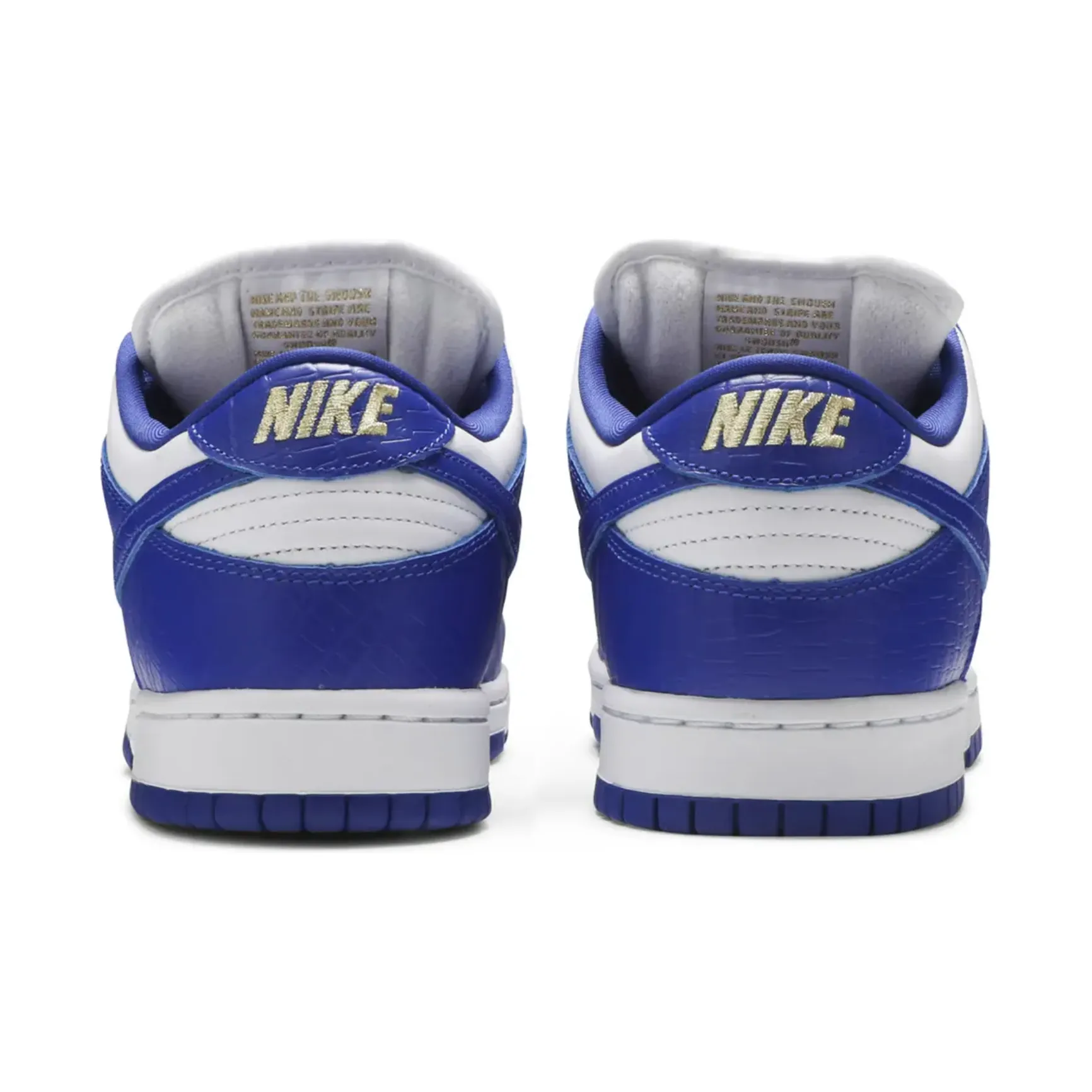 Lateral Support Frame Ultra-soft sole Nike SB Dunk Low Supreme Stars Hyper Royal (2021)