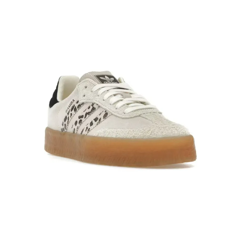 indoor accessory Adidas Sambae Leopard Off White (Women's)