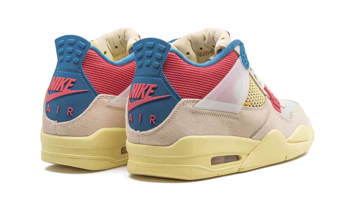 beginner shoes Air Jordan 4 Retro Union Guava Ice