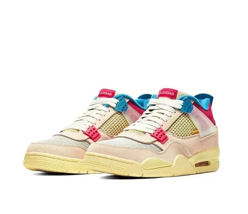 narrow - width shoe choice Hot Weather Air Jordan 4 Retro Union Guava Ice