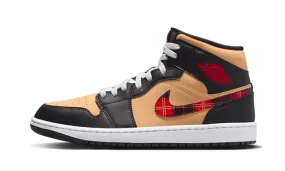 Cushioned Feel Air Jordan 1 Mid SE Tartan Swoosh