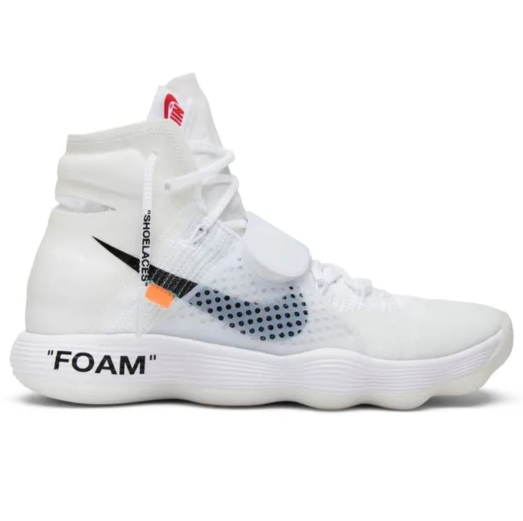 Quick Change Nike React Hyperdunk 2017 Flyknit Off-White