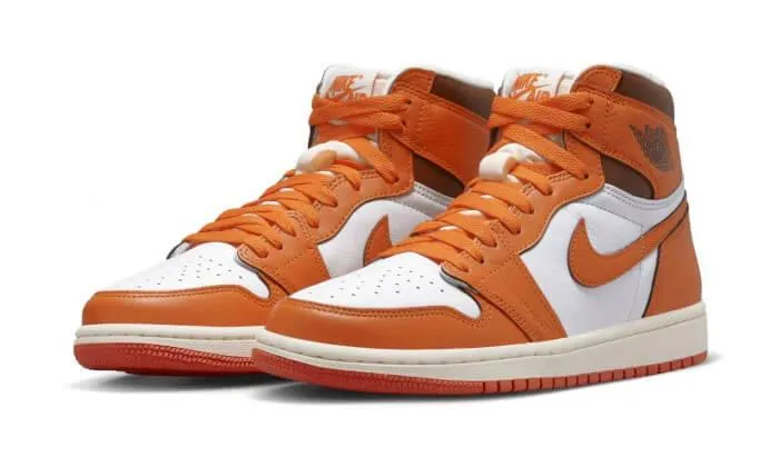 Air Jordan 1 High OG Starfish Outdoor Activity running in the cold