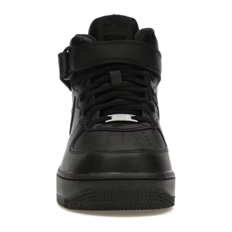 Urban Minimal Nike Air Force 1 Mid Supreme Black