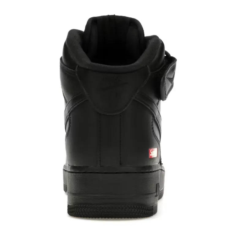 Street Walks anti static Nike Air Force 1 Mid Supreme Black