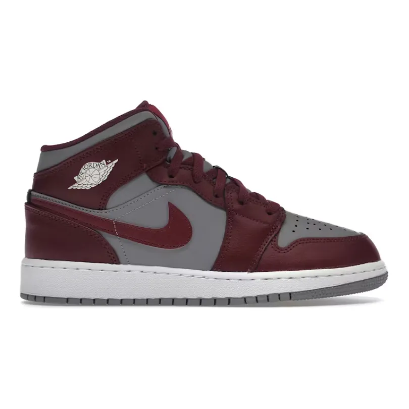 Jordan 1 Mid Cherrywood Red (GS) Renewable
