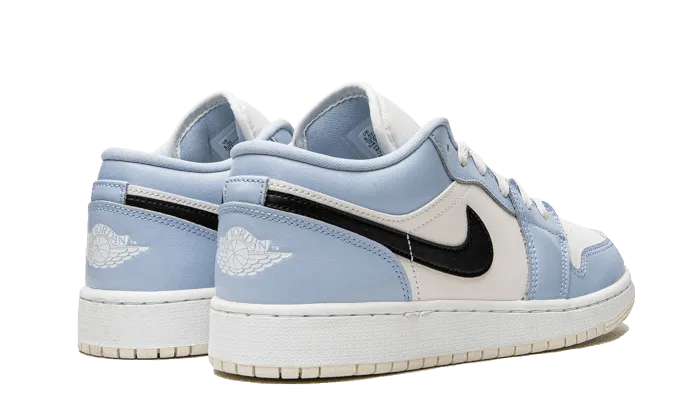 All Time Air Jordan 1 Low Ice Blue Black
