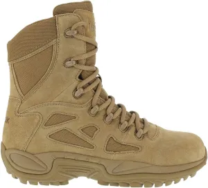 Reebok Work Womens Rapid Response 8 Inch Electrical Work Safety Shoes Casual - Brown