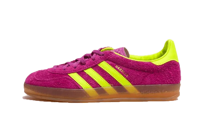 Fashionable Functional Shoes Gazelle Indoor Shock Purple