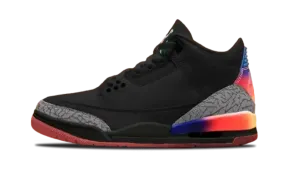 Air Jordan 3 Retro J Balvin Rio Shock-absorbent look Padded Tongue Construction