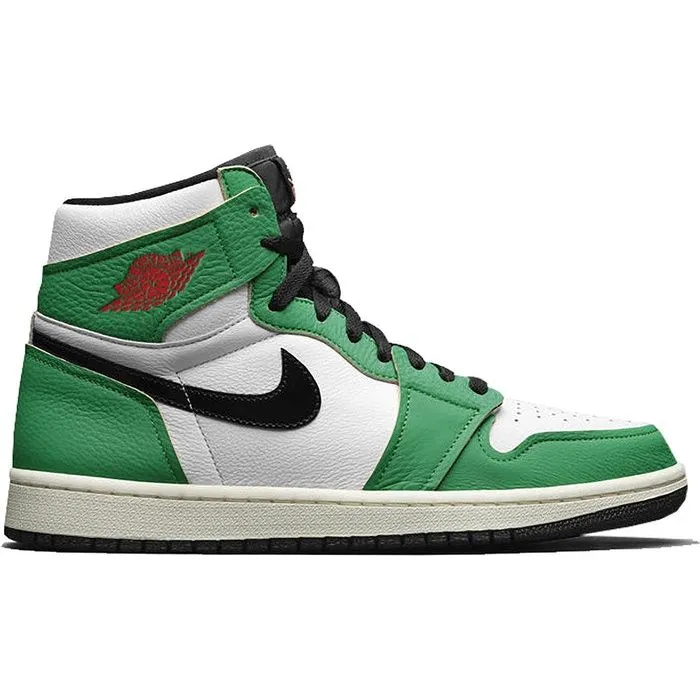 Jordan 1 Retro High Lucky Green (W) left - foot shoe