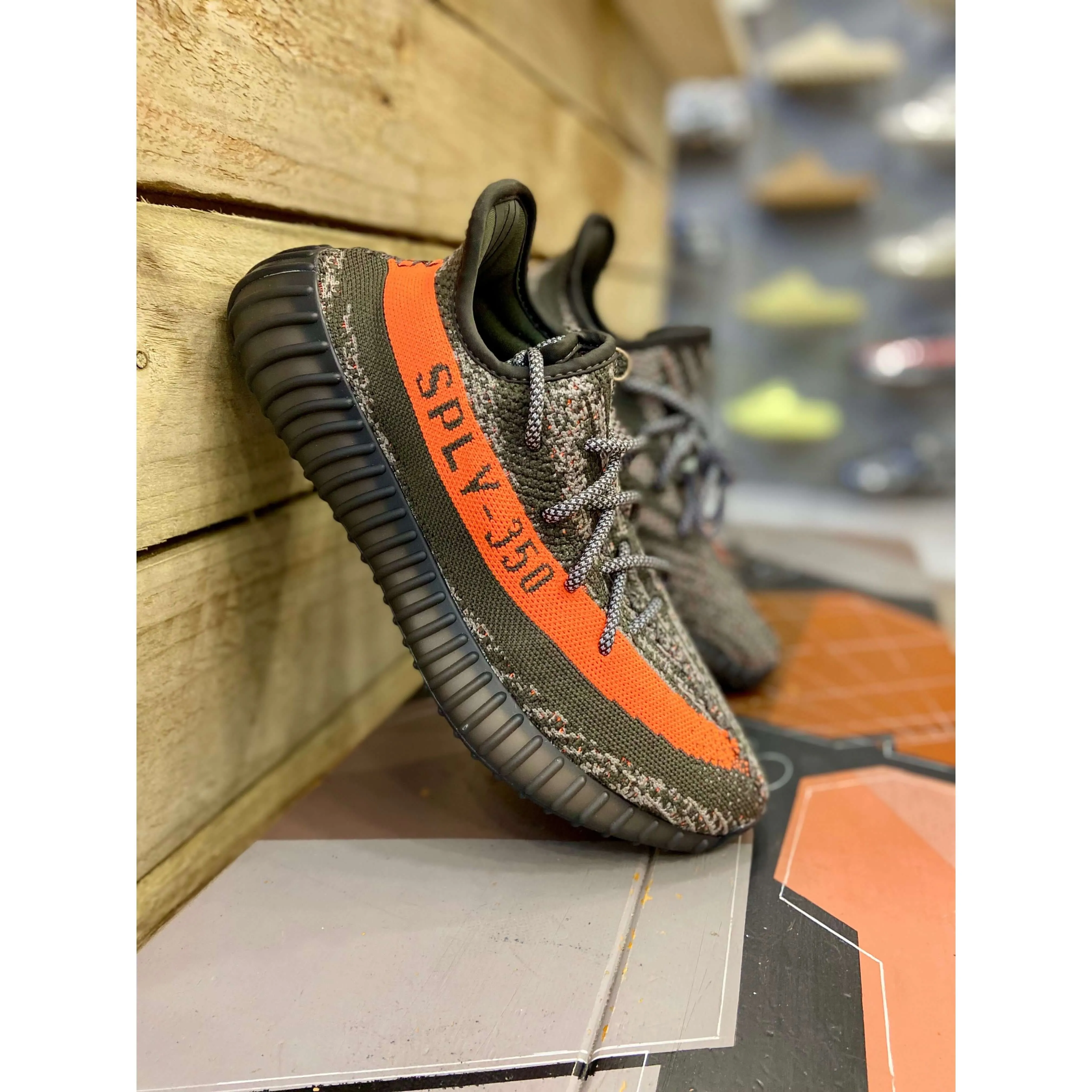 adidas Yeezy Boost 350 V2 Carbon Beluga Knit Design Modern Feel