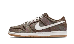 SB Dunk Low Paisley Brown Slim flair Yoga Friendly