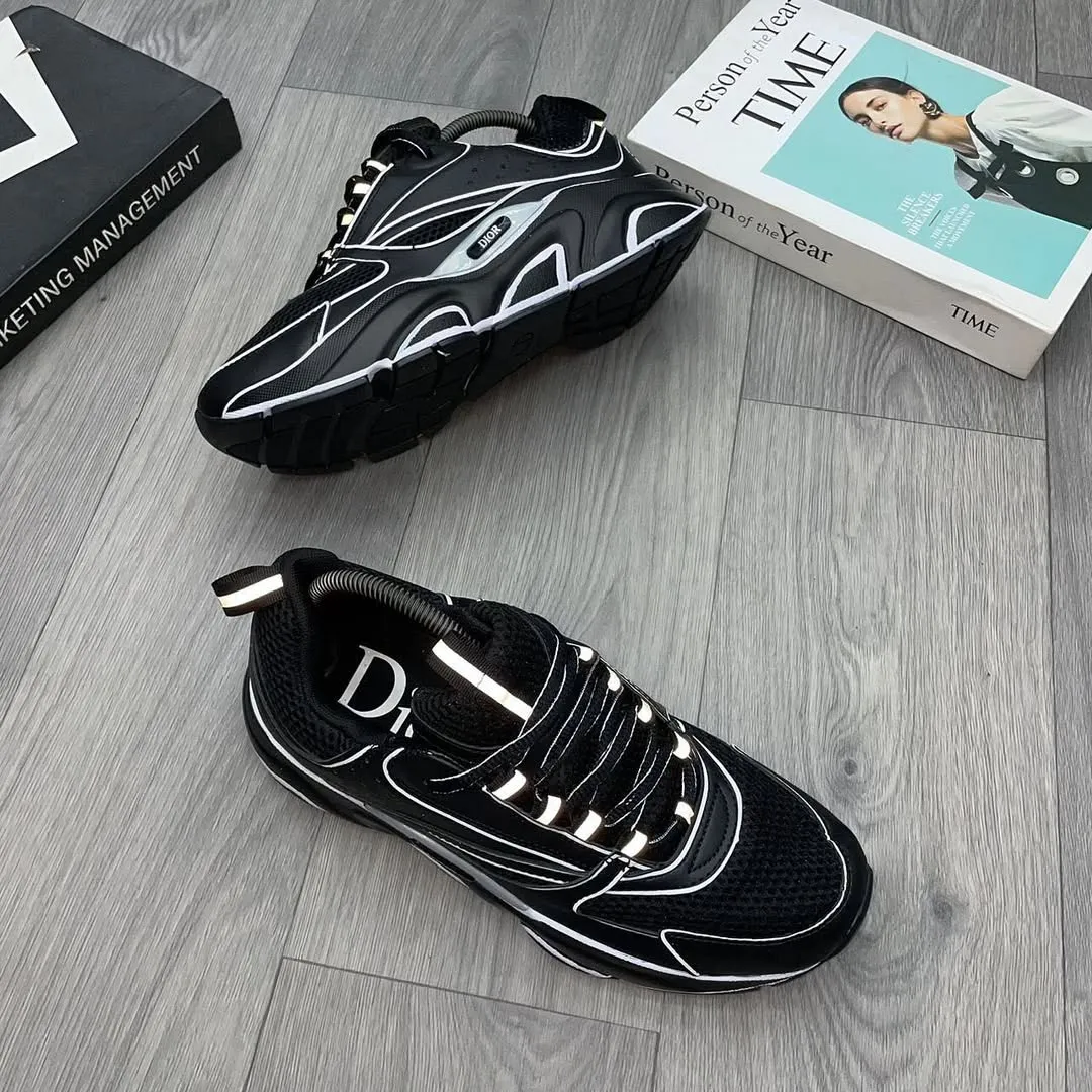 Dior B22 'Black/White' Blown Rubber Traction