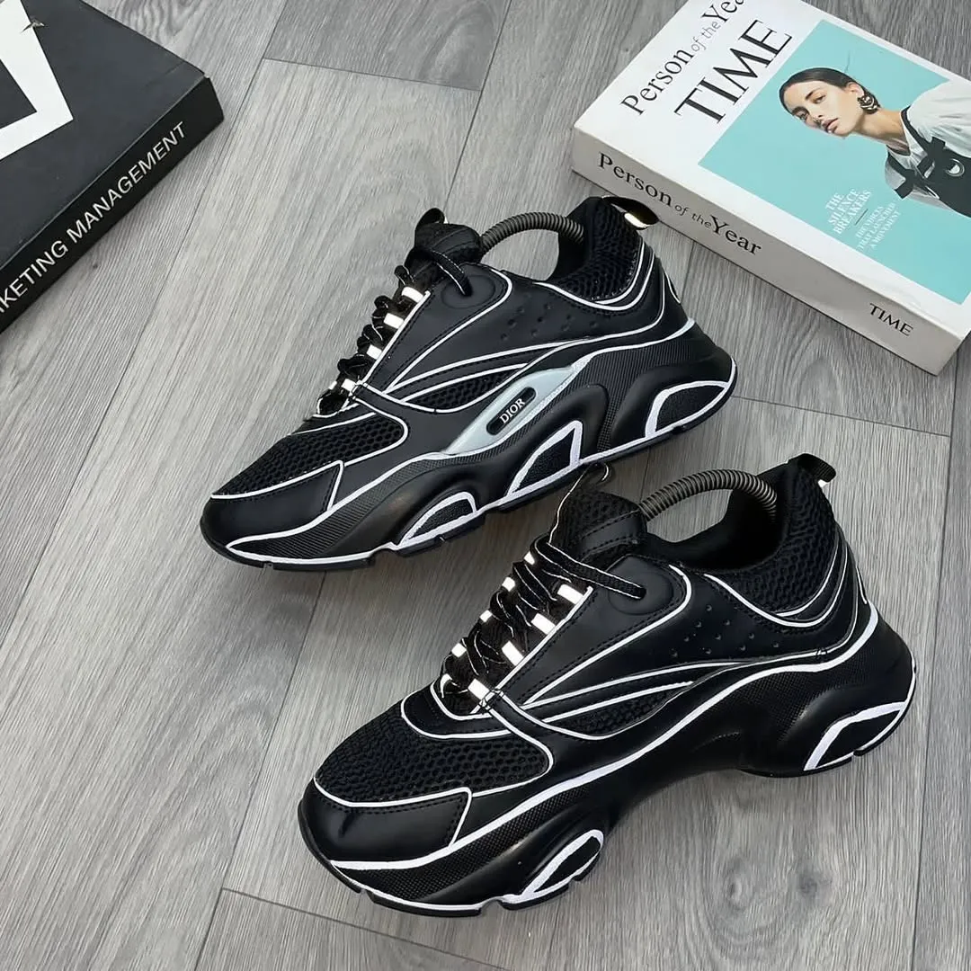 Dior B22 'Black/White' Mid Top Design