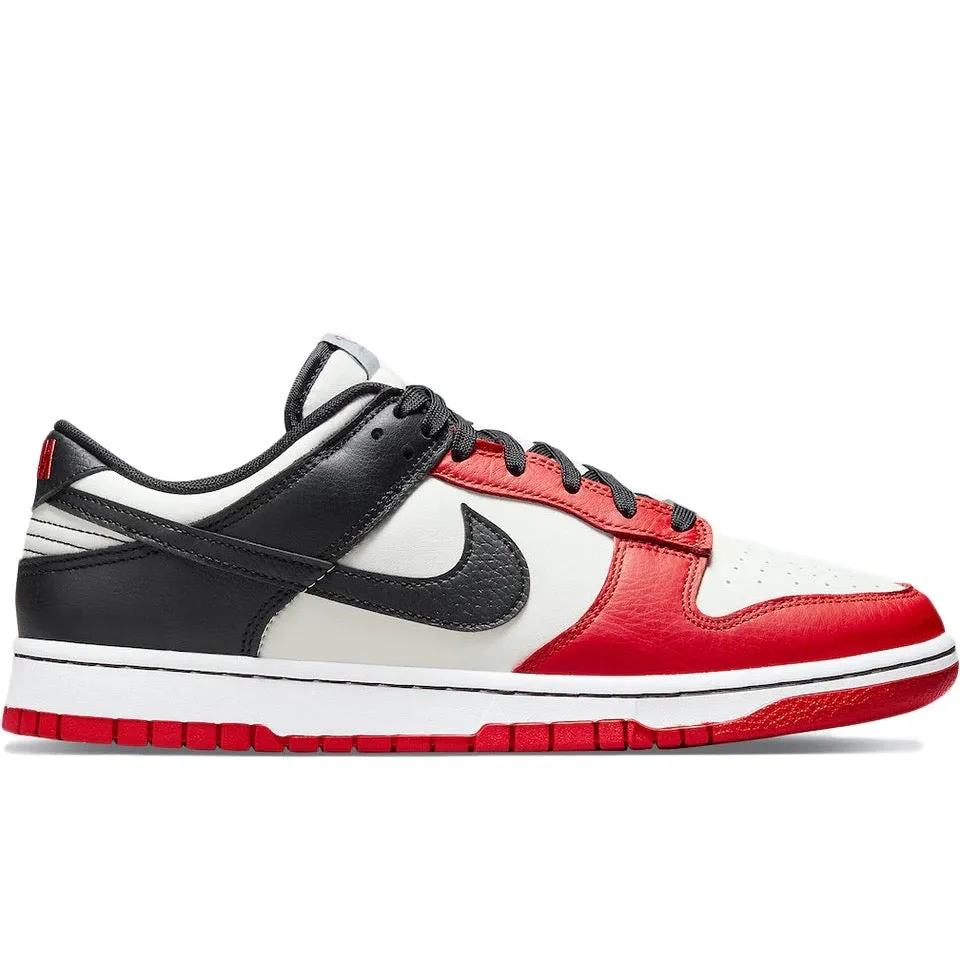 Nike Dunk Low EMB NBA 75th Anniversary Chicago Non Restrictive Upper Unbeatable flexibility