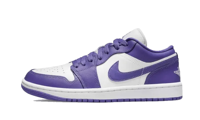 Air Jordan 1 Low Psychic Purple Glam stability Comfortable Back