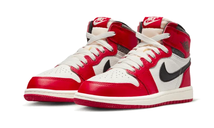 Air Jordan 1 High Chicago Lost And Found (Reimagined) Enfant (PS) hook - and - loop running shoes sleek - look