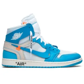 Air Jordan 1 Retro High Off-White University Blue treadmill - suitable