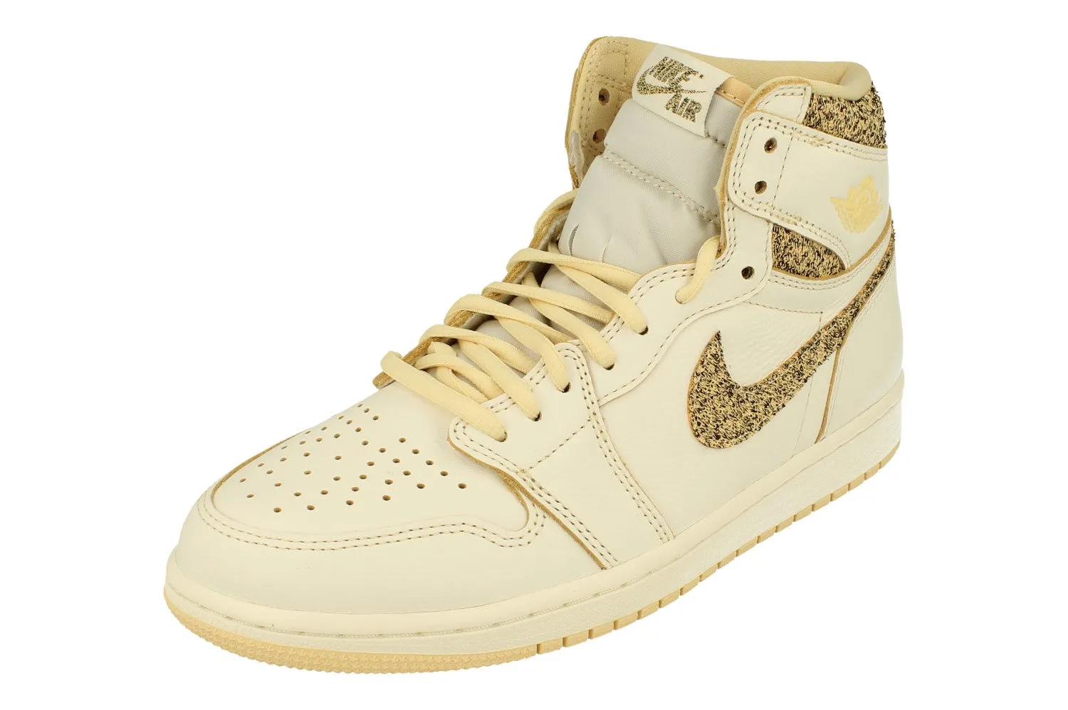 hard - rubber sole shoes polished - finish - design shoes Nike Air Jordan 1 Retro Hi OG Craft Mens Basketball Trainers FD8631 100