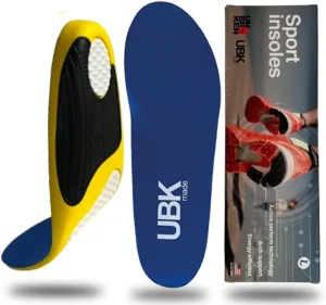 Running Insole for Men & Women, Foot Arch Support, Low Arch Support (M(6-10))