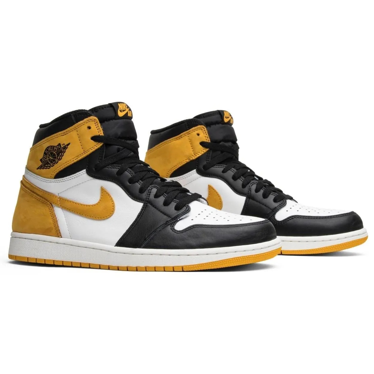 Reinforced Stitching Air Jordan 1 Retro High Yellow Ochre