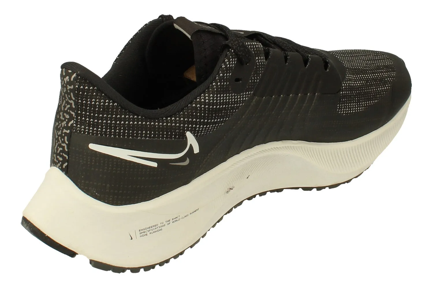 foot - contour running shoes Nike Air Zoom Pegasus 38 Shield | Mens | Black Platinum Tint