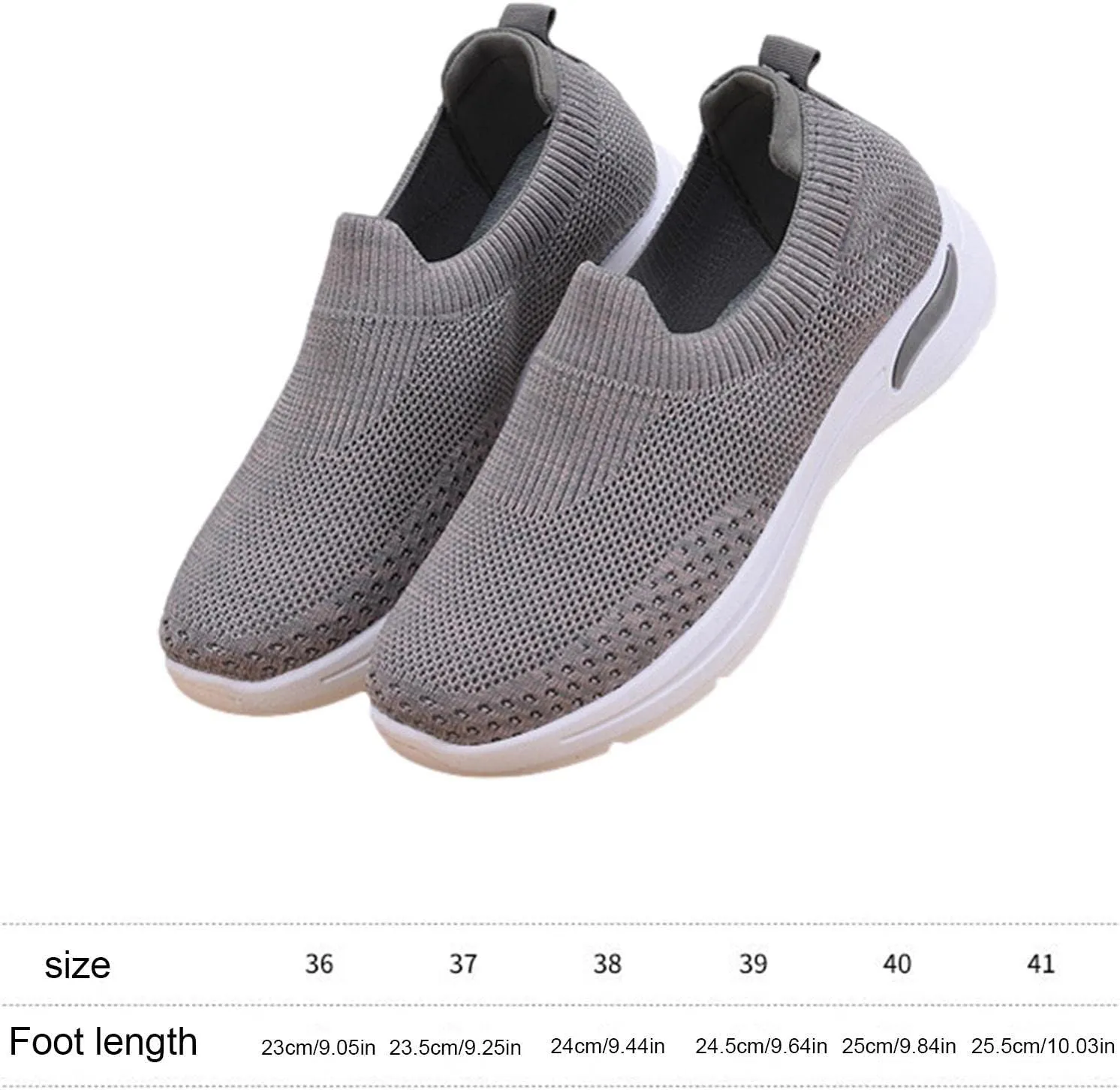 Running Shoes for Women Walking, Womens Slip Shoes, Casual Tennis Sneakers, Girls Soft Slip Breathable Shoes, Anti Skid Girls Lightweight Sneakers for Rowing, Driving and Walking