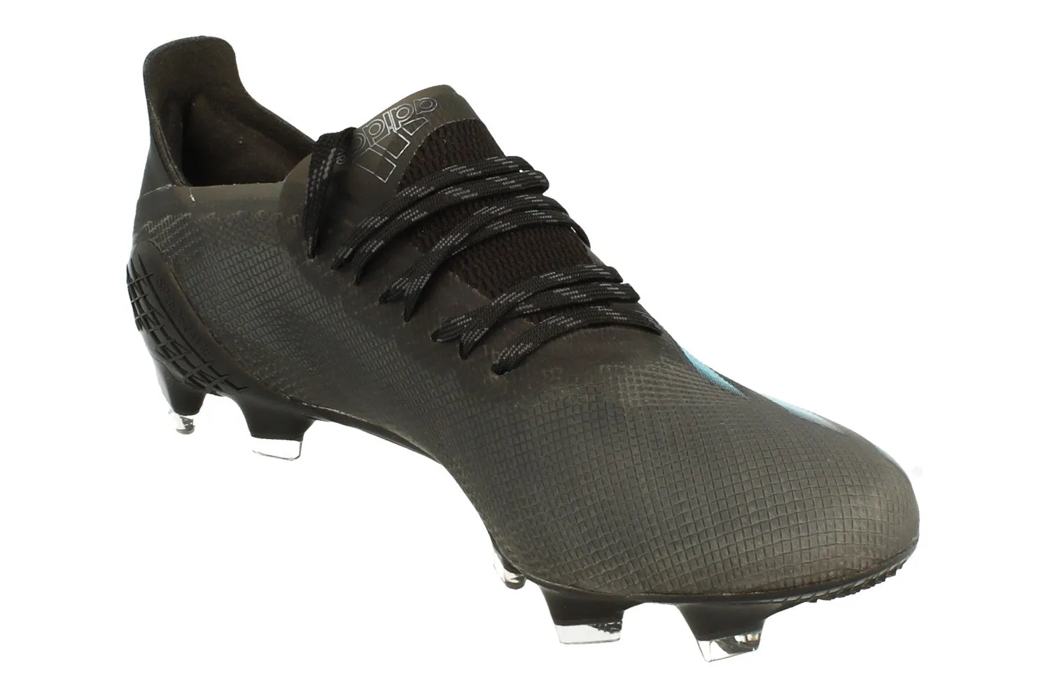 Adidas X Ghosted.1 FG Mens Football Boots EG8255 concrete running running in a wooden bridge area shoes