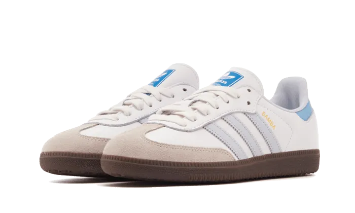 Chic Walking Shoes Run Path Samba OG Core White Halo Blue