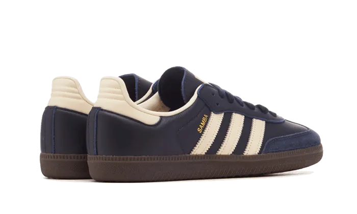 Samba OG Night Navy Cream White Gum Hidden Walk Comfort arch