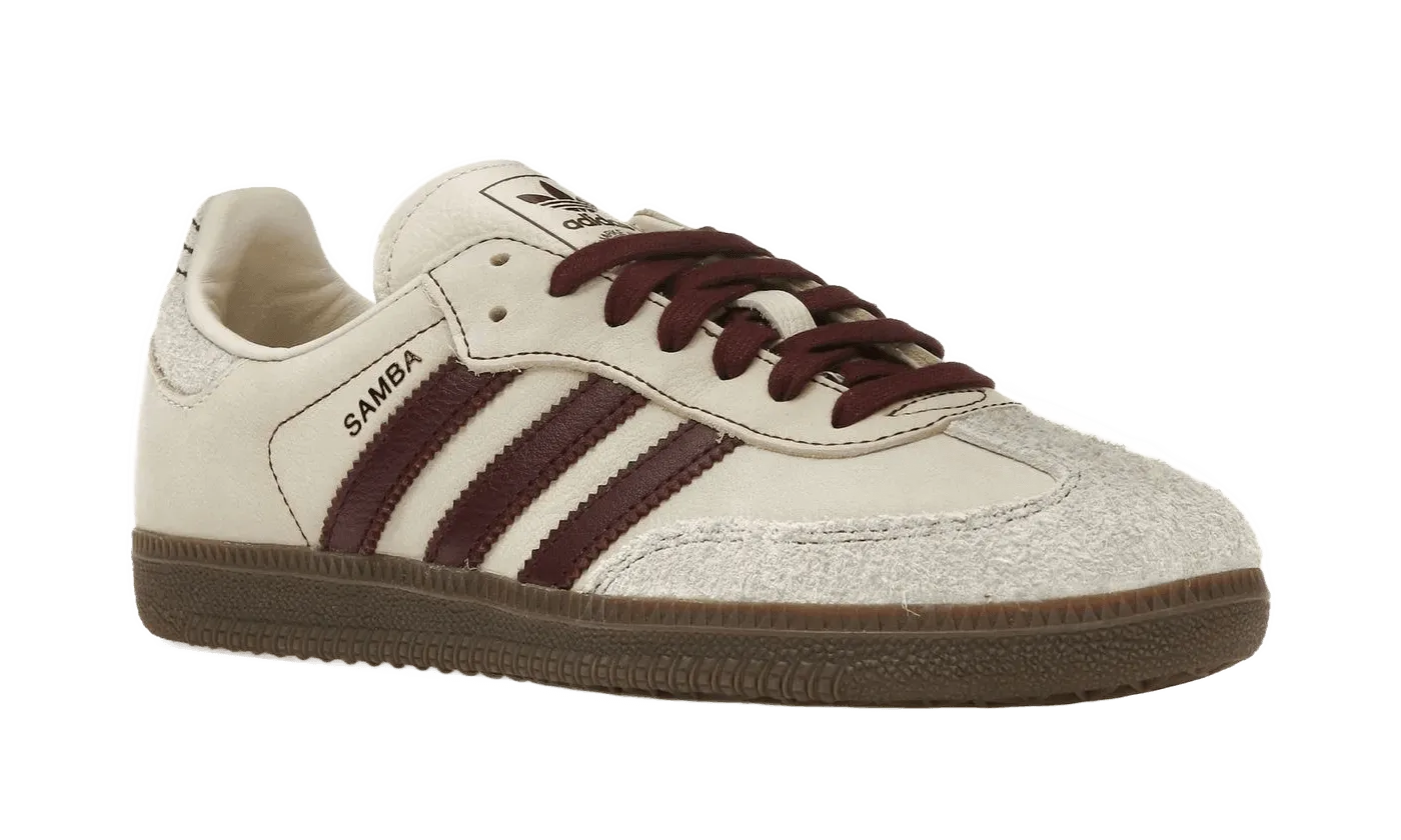 Sand Ready Samba OG Wonder White Maroon