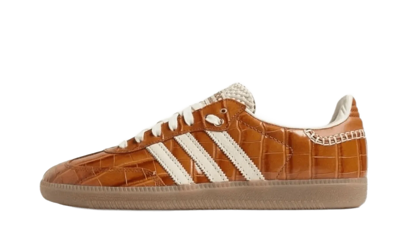 Samba Wales Bonner Brown Croc Trek Easy French Charm