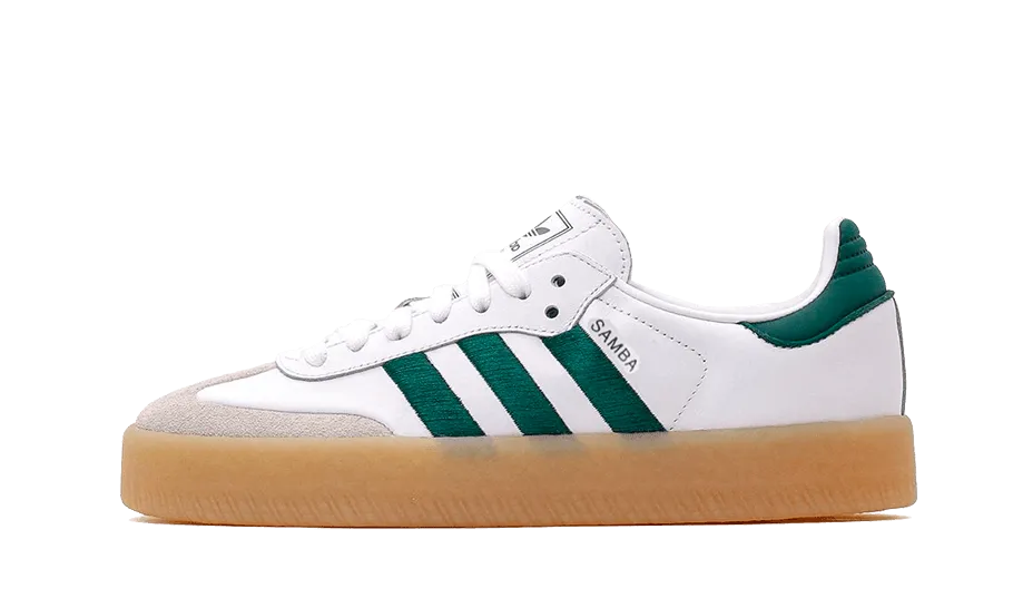 Samba White Collegiate Green Gum Ocean Glow