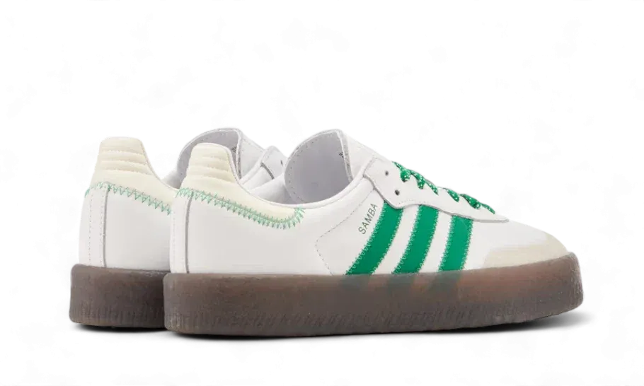 Sambae Cloud White Green Classic Style