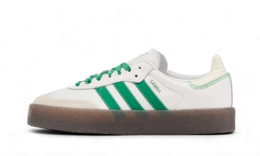 Travel Essential Shoes Sambae Cloud White Green